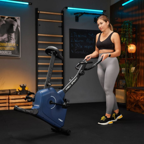 Велотренажер  Trex Sport TX-380MB RIGON Blue - фото №12
